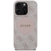 Etui Guess 4G Circle Classic Logo        MagSafe do iPhone 16 Pro Max różowy