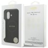 Etui Guess Saffiano Classic Logo MagSafe do iPhone 17 czarny