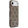 Etui Guess 4G Triangle Logo MagSafe do   iPhone Air brązowy srebrny