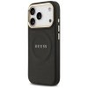 Etui Guess Peony Hot Stamp MagSafe do    iPhone 17 Pro czarny