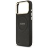 Etui Guess Peony Hot Stamp MagSafe do    iPhone 17 Pro Max czarny