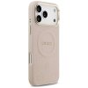 Etui Guess Peony Hot Stamp MagSafe do    iPhone 17 Pro Max różowy