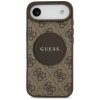 Etui Guess 4G Circle Classic Logo        MagSafe do iPhone Air brązowy