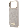 Etui Guess 4G Logo Plate MagSafe do      iPhone 17 Pro Max różowy