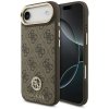 Etui Guess 4G Strass Logo MagSafe do     iPhone Air brązowy