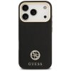 Etui Guess Grained Strass Logo MagSafe   do iPhone 17 Pro czarny