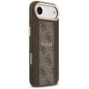 Etui Guess 4G Stripe MagSafe do iPhone   Air brązowy