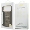 Etui Guess 4G Stripe MagSafe do iPhone   17 Pro Max brązowy