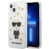 Karl Lagerfeld KLHCP13SHFLT iPhone 13mini 5,4 przezroczysty/transparent Flower Ikonik Karl