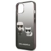 Karl Lagerfeld KLHCP13STGKCK iPhone 13 mini 5,4 hardcase czarny/black Gradient Ikonik Karl & Choupette