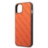 Karl Lagerfeld KLHCP13MPTLO iPhone 13 / 14 / 15 6,1 hardcase pomarańczowy/orange Perforated Allover