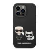 Karl Lagerfeld KLHMP14XSSKCK iPhone 14Pro Max 6,7 hardcase czarny/black Liquid Silicone Karl & Choupette Magsafe