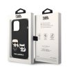 Karl Lagerfeld KLHMP14XSSKCK iPhone 14Pro Max 6,7 hardcase czarny/black Liquid Silicone Karl & Choupette Magsafe