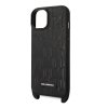 Karl Lagerfeld KLHCP14SSTMMK iPhone 14 / 15 / 13 6,1 hardcase czarny/black Monogram Plaque Logo Strap