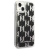 Karl Lagerfeld KLHCP14MLMNMK iPhone 14 Plus / 15 Plus 6,7 hardcase czarny/black Liquid Glitter Monogram