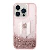 Karl Lagerfeld KLHCP14XLBKLCP iPhone 14 Pro Max 6,7 różowy/pink hardcase Liquid Glitter Big KL