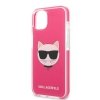 Karl Lagerfeld KLHCP13MTPECPI iPhone 13 / 14 / 15 6,1 hardcase fuksja/fuschia Choupette Head
