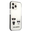 Karl Lagerfeld KLHCP13LTPEKCW iPhone 13 Pro / 13 6,1 hardcase biały/white Karl&Choupette