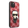 Karl Lagerfeld KLHCP13SPMNIKPI iPhone 13 mini 5,4 hardcase czerwony/red Monogram Ikonik Patch