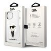 Karl Lagerfeld KLHCP14MHNIKTCT iPhone 14 Plus / 15 Plus 6,7 transparent hardcase Ikonik Karl Lagerfeld