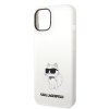 Karl Lagerfeld KLHCP14MSNCHBCH iPhone 14 Plus / 15 Plus 6,7 hardcase biały/white Silicone Choupette