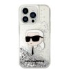Karl Lagerfeld KLHCP14XLNKHCH iPhone 14 Pro Max 6,7 srebrny/silver hardcase Glitter Karl Head