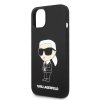 Karl Lagerfeld KLHMP14SSNIKBCK iPhone 14 / 15 / 13 6,1 hardcase czarny/black Silicone Ikonik Magsafe
