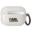 Karl Lagerfeld KLAP2HNKCTGT Airpods Pro 2 (2022/2023) cover transparent Glitter Karl&Choupette