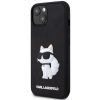 Karl Lagerfeld KLHCP14M3DRKHNK iPhone 14 Plus / 15 Plus 6.7 czarny/black hardcase Rubber Choupette 3D