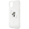 Karl Lagerfeld KLHMN61HGKCNOT iPhone 11 / Xr 6.1 transparent hardcase Karl&Choupette Glitter MagSafe