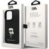 Karl Lagerfeld KLHCP13LSMHKNPK iPhone 13 Pro / 13 6.1 czarny/black Silicone Ikonik Metal Pin