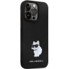 Karl Lagerfeld KLHCP14LSMHCNPK iPhone 14 Pro 6.1 czarny/black hardcase Silicone C Metal Pin