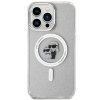 Karl Lagerfeld KLHMP15XHGKCNOT iPhone 15 Pro Max 6.7 transparent hardcase Karl&Choupette Glitter MagSafe