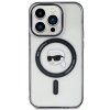 Karl Lagerfeld KLHMP15XHKHNOTK iPhone 15 Pro Max 6.7 transparent hardcase IML Karl`s Head MagSafe