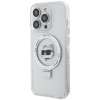 Karl Lagerfeld KLHMP15XHMRSCHH iPhone 15 Pro Max 6.7 biały/white hardcase Ring Stand Choupette Head MagSafe