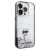 Karl Lagerfeld KLHCP14XLKCNSK iPhone 14 Pro Max 6.7 transparent hardcase Liquid Glitter Choupette
