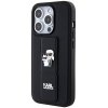 Karl Lagerfeld KLHCP13LGSAKCPK iPhone 13 Pro / 13 6.1 czarny/black hardcase Gripstand Saffiano Karl&Choupette Pins