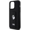Karl Lagerfeld KLHCP13XGSACHPK iPhone 13 Pro Max 6.7 czarny/black hardcase Gripstand Saffiano Choupette Pins