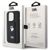 Karl Lagerfeld KLHCP14XGSACHPK iPhone 14 Pro Max 6.7 czarny/black hardcase Gripstand Saffiano Choupette Pins