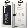 Karl Lagerfeld KLHCS23M3DMBKCK S23+ S916 czarny/black hardcase 3D Rubber Glitter Logo