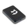 Karl Lagerfeld Powerbank indukcyjnyKLPB5FPGKSCHHK 15W 5000mAh czarny/black Choupette Head Pin MagSafe