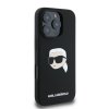Karl Lagerfeld KLHMP16XSKHPPLK iPhone 16 Pro Max 6.9 czarny/black hardcase Silicone Karl Head Print MagSafe