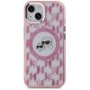 Karl Lagerfeld KLHMP15SHMCKMHP iPhone 156.1 różowy/pink IML Monogram Karl&Choupette Head MagSafe