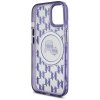 Karl Lagerfeld KLHMP15SHMCKMHU iPhone 156.1 fioletowy/purple IML Monogram Karl&Choupette Head MagSafe