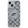 Karl Lagerfeld KLHMP15SHMCKMHT iPhone 156.1 przezroczysty/transparent IML Monogram Karl&Choupette Head MagSafe