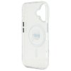 Karl Lagerfeld KLHMP16MHLSKIH iPhone16 Plus 6.7 biały/white hardcase IML Metal Karl Head MagSafe