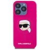 Karl Lagerfeld KLHMP15XSKHPPLF iPhone 15 Pro Max 6.7fuksja/ fuschia hardcase Silicone Karl Head Print MagSafe
