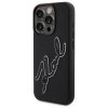 Karl Lagerfeld KLHCP15X3DRKSDLK iPhone   15 Pro Max 6.7 czarny/black hardcase 3D Rubber Signature