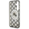 Etui Karl Lagerfeld Button               Karl&Choupette Heads On KL Pattern MagSafe do Samsung Galaxy S25 czarny