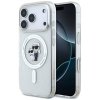 Etui Karl Lagerfeld IML Karl Choupette   Glitter MagSafe do iPhone 17 Pro przezroczysty